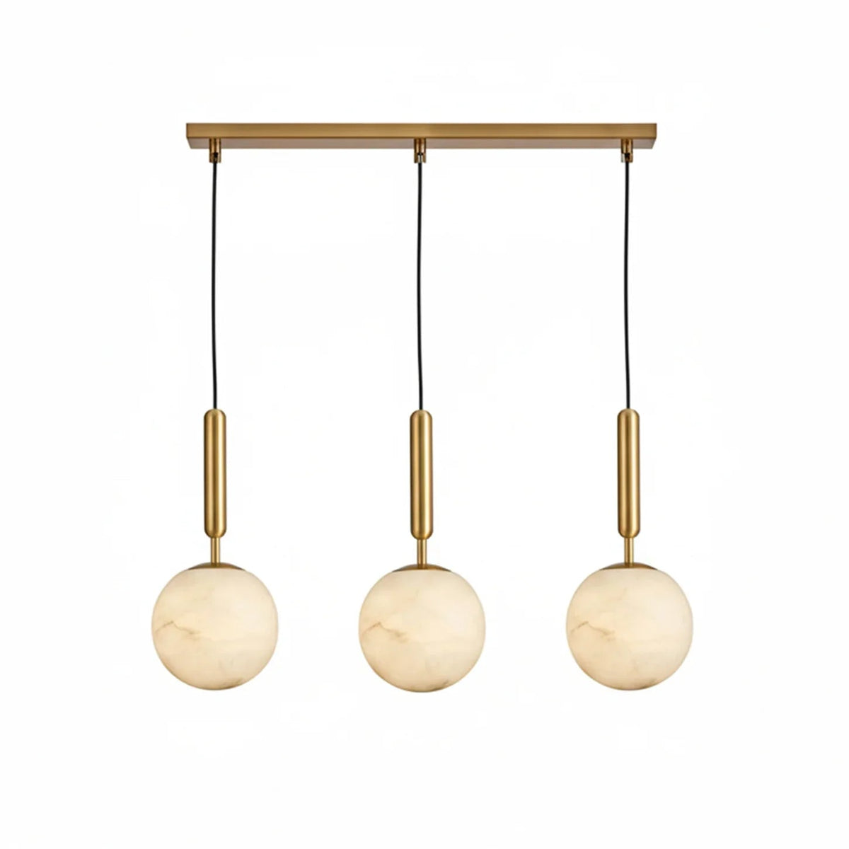 Alabaster Art Island Pendant Light