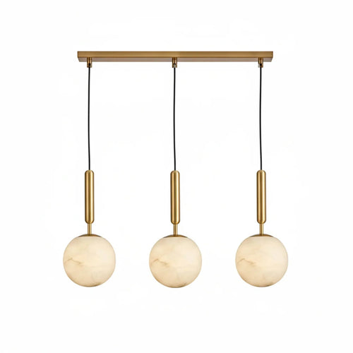 Alabaster Art Island Pendant Light
