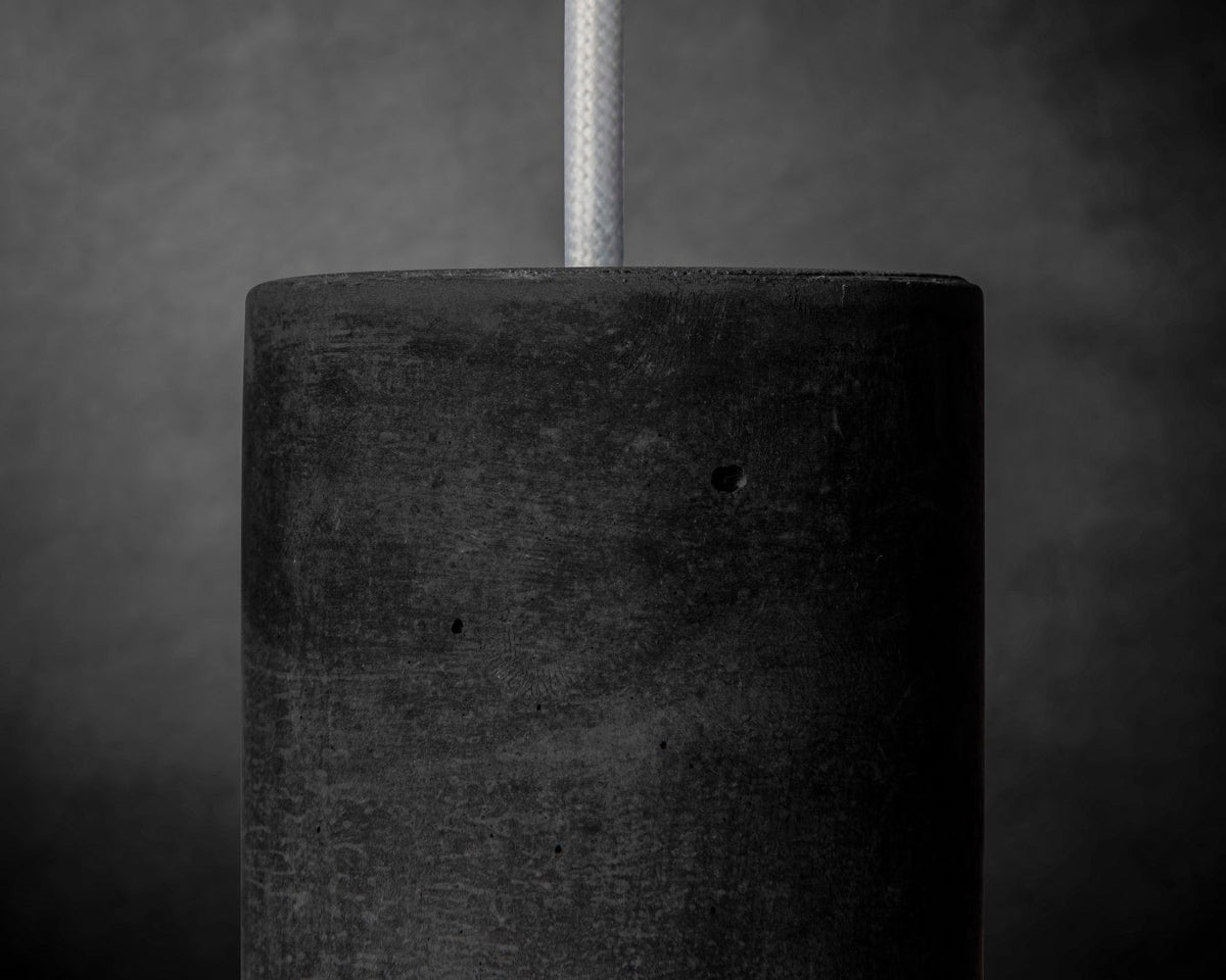 DARK GRAY Concrete Pendant Light