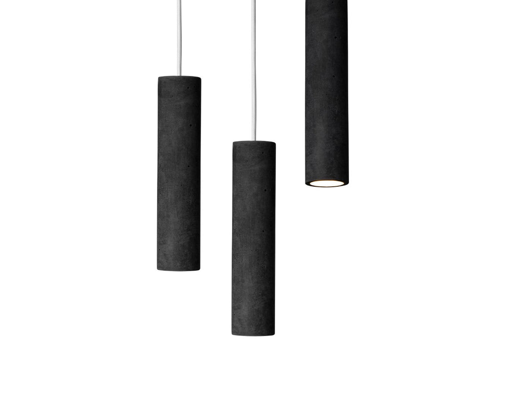 DARK GRAY Concrete Pendant Light
